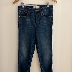 Madewell 10 Inch High Rise Skinny Jeans Size 26